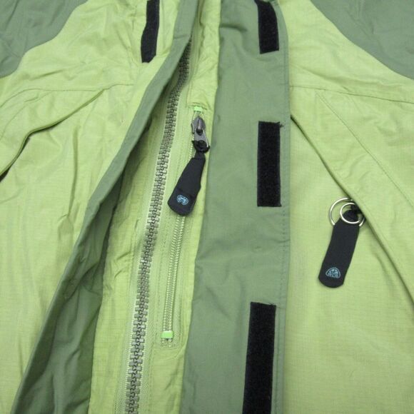 Nike ACG Jacket Womens Small Green Hood Removeable  Fleece Storm Fit‎ 3 In 1 - Picture 7 of 16